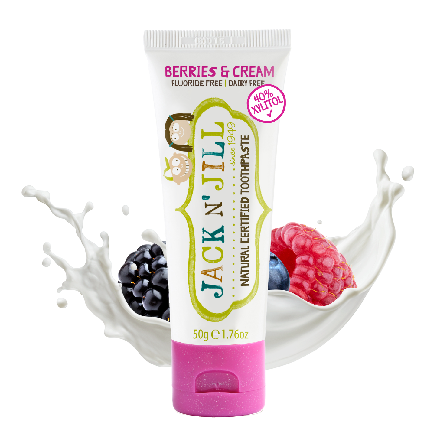 Jack N'Jill Doğal Diş Macunu Orman Meyveli 50g (Kasada Ekstra %15 İndirim)