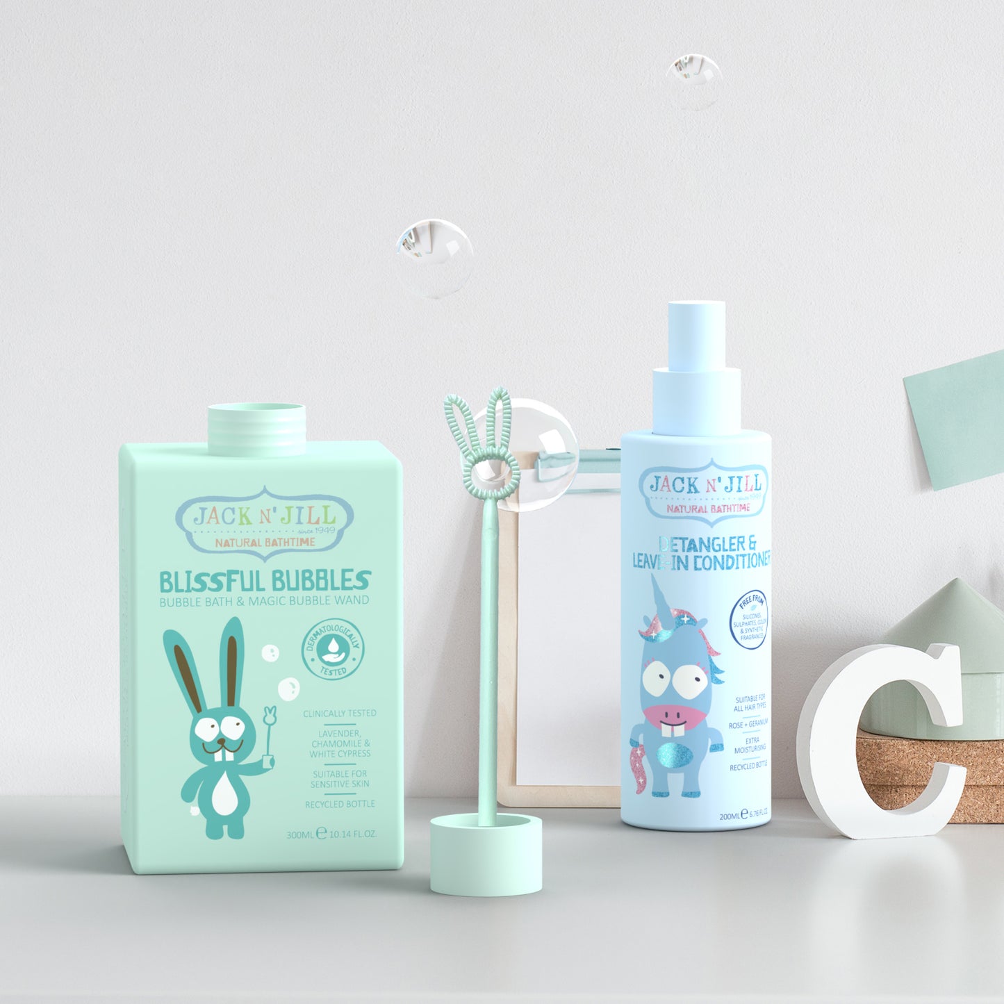 Jack N'Jill Çocuklar İçin Tamamen Doğal Banyo Köpüğü 300 ml