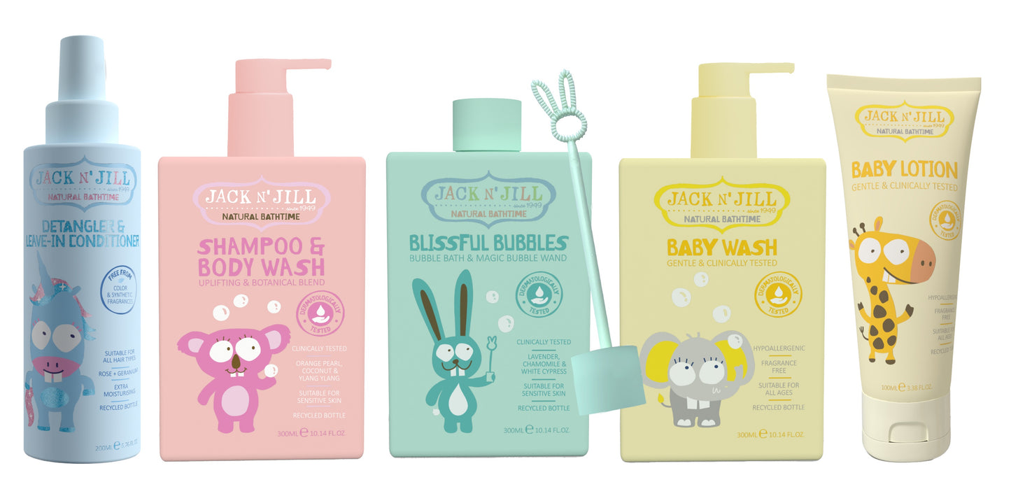 Jack N'Jill Çocuklar İçin Tamamen Doğal Banyo Köpüğü 300 ml