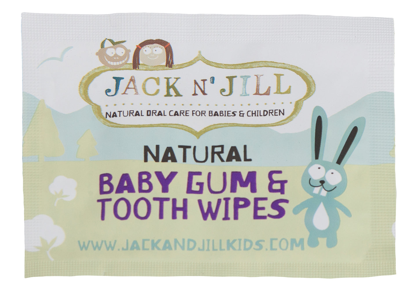 Jack N’ Jill Steril Bebek Diş ve Damak Mendili - 25'li Paket (Kasada Ekstra %15 İndirim)