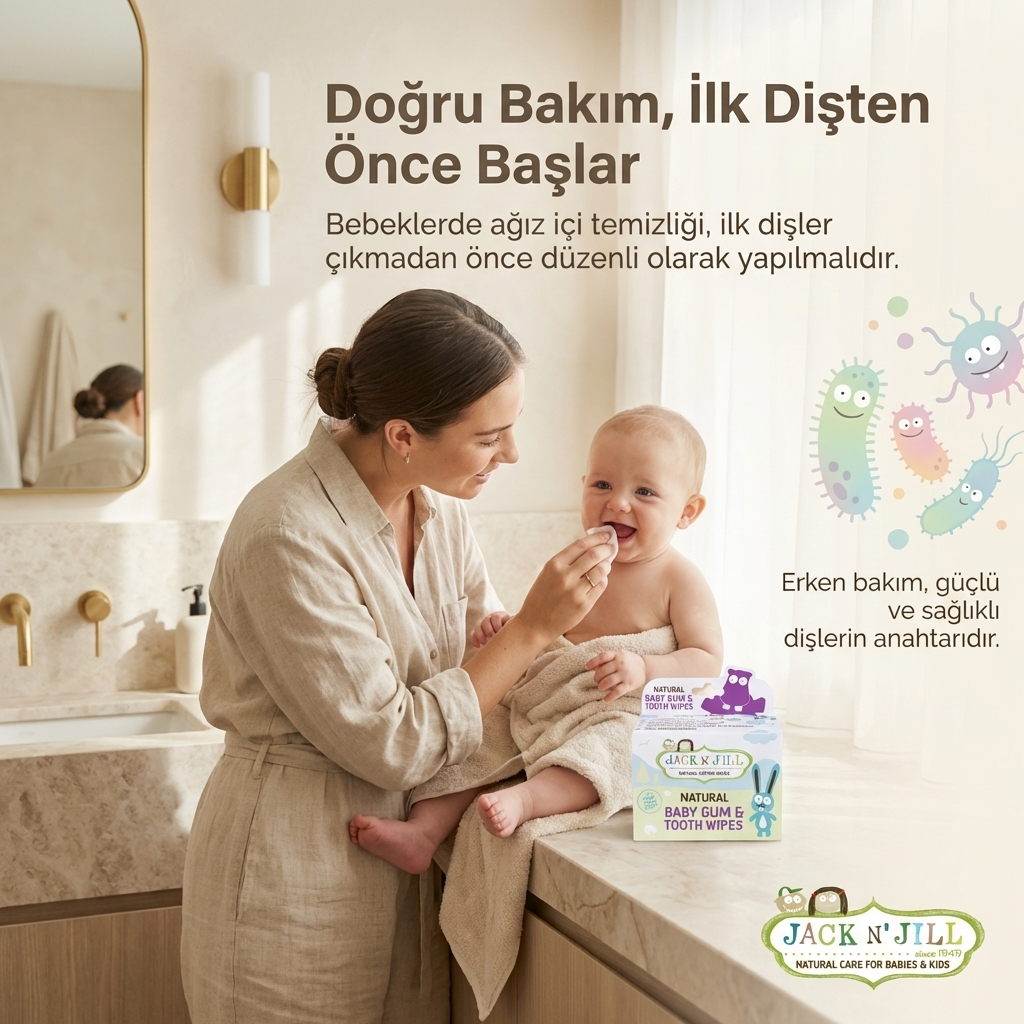 Bebeklerin Diş Etleri Nasıl Temizlenir? Adım Adım Ağız Bakımı Rehberi