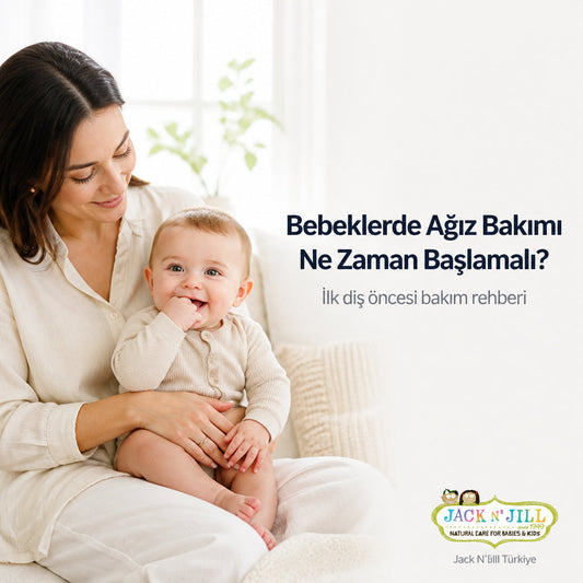 Bebeklerde ağız bakımı ne zaman başlamalı rehberi için anne ve bebek ağız bakımı görseli