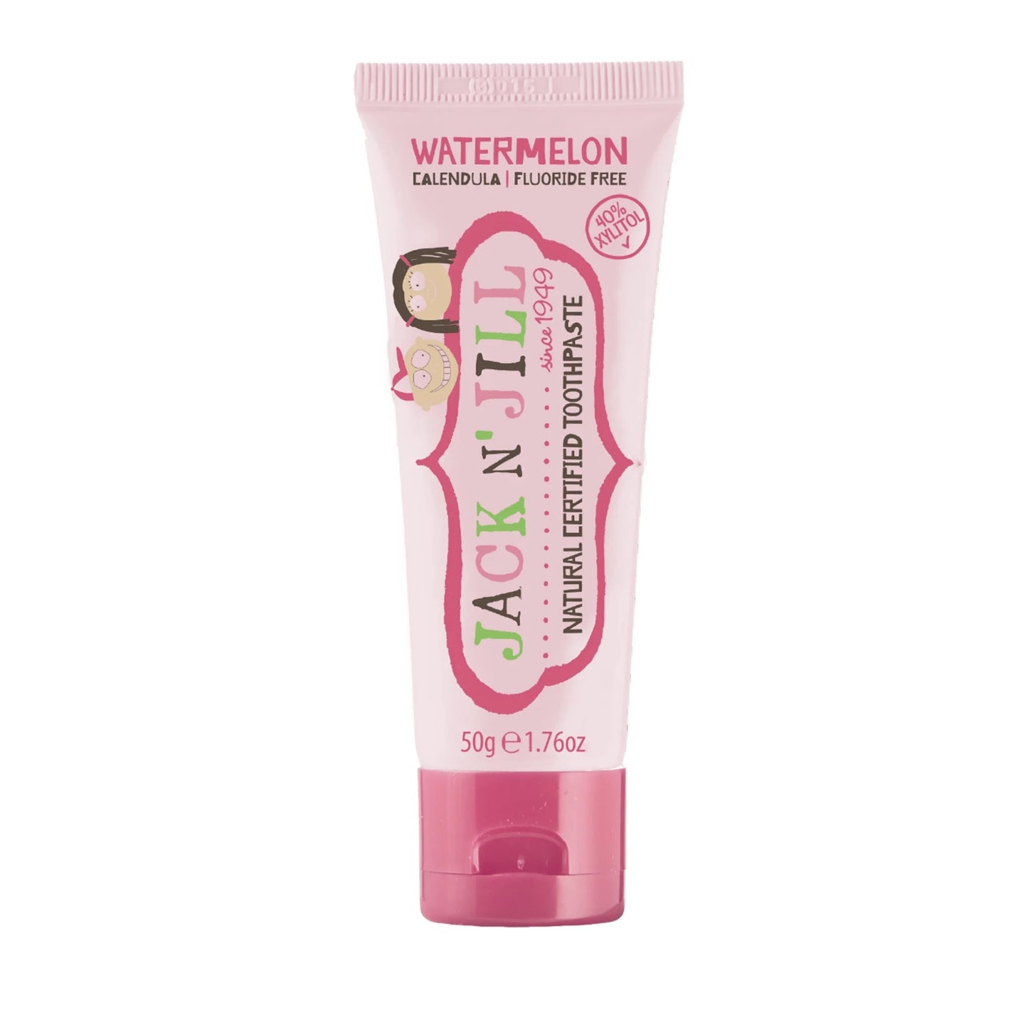 Jack N Jill Doğal Sertifikalı Fırçalama Seti (Dino Diş Fırçası + Karpuz Aromalı Diş Macunu 50g)