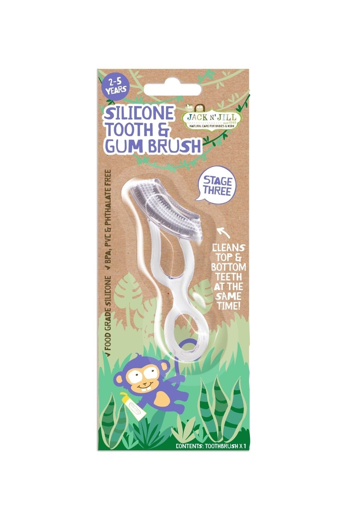 Silikon Diş ve Diş Eti Fırçası - Aşama 3 - Silicone Tooth & Gum Brush Stage 3