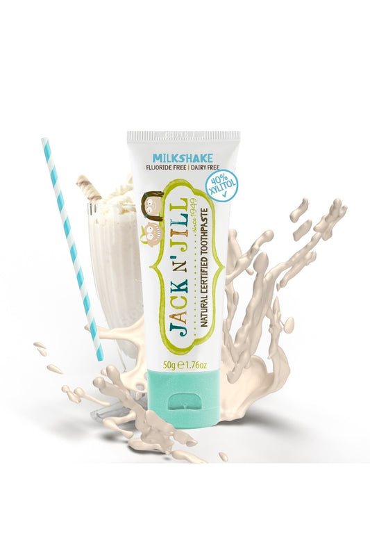 Jack N'Jill Doğal Diş Macunu Milkshake Aromalı 50g