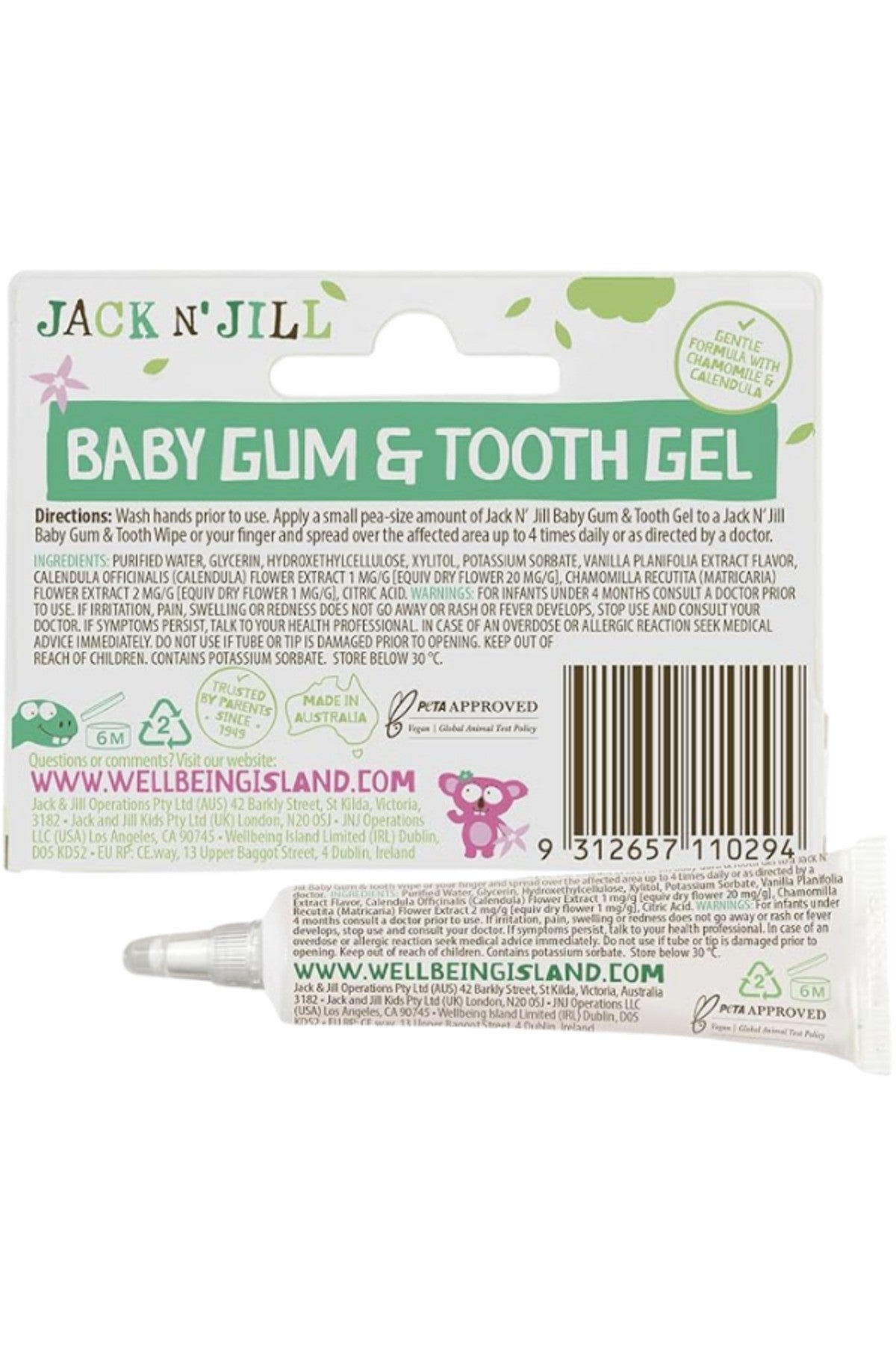 Jack N' Jill Doğal Diş Çıkarma Jeli 15g
