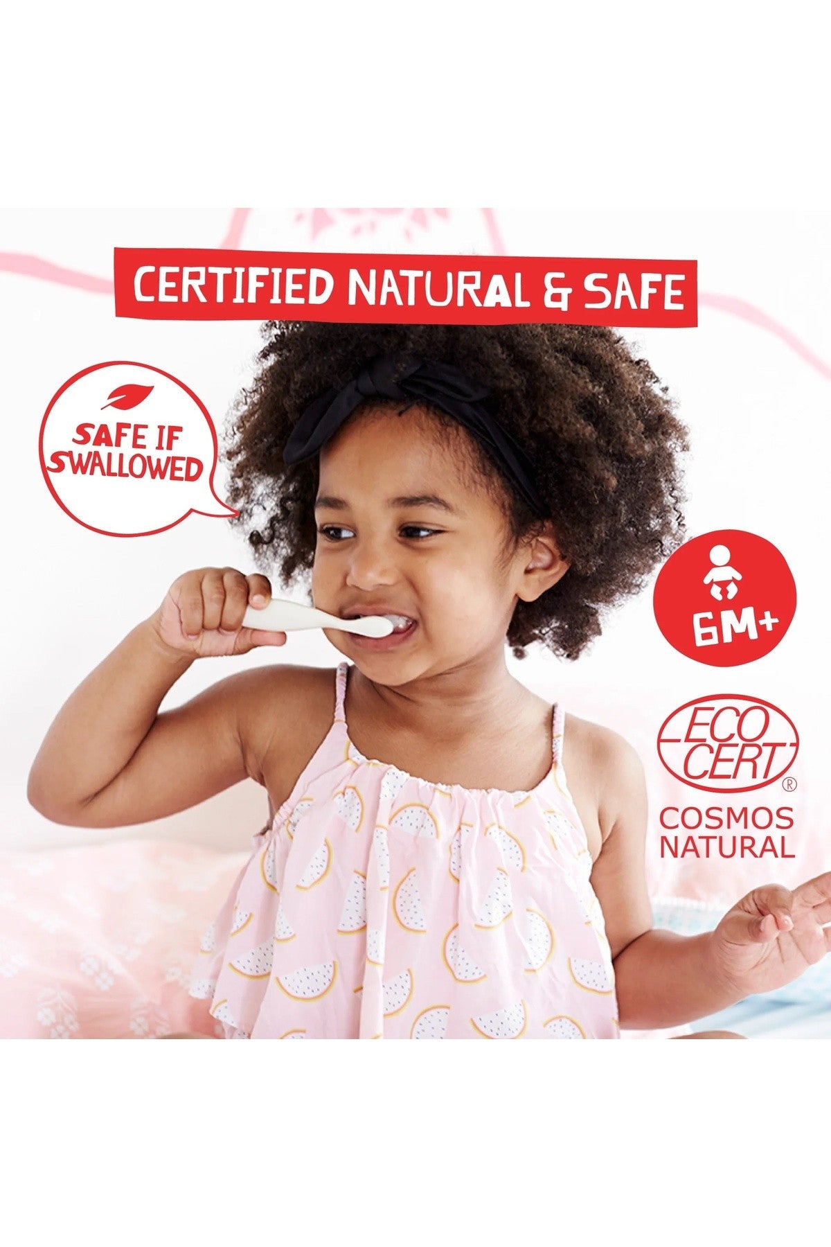Jack N Jill Doğal Sertifikalı Elma Aromalı Diş Macunu 50g