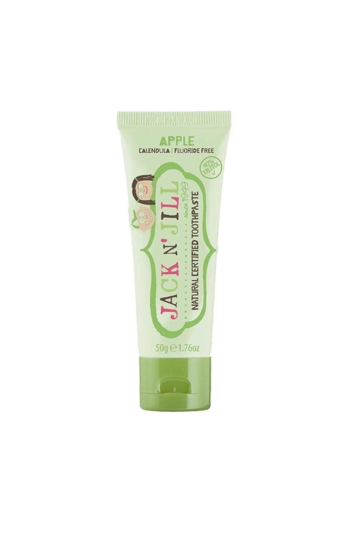 Jack N Jill Doğal Sertifikalı Elma Aromalı Diş Macunu 50g