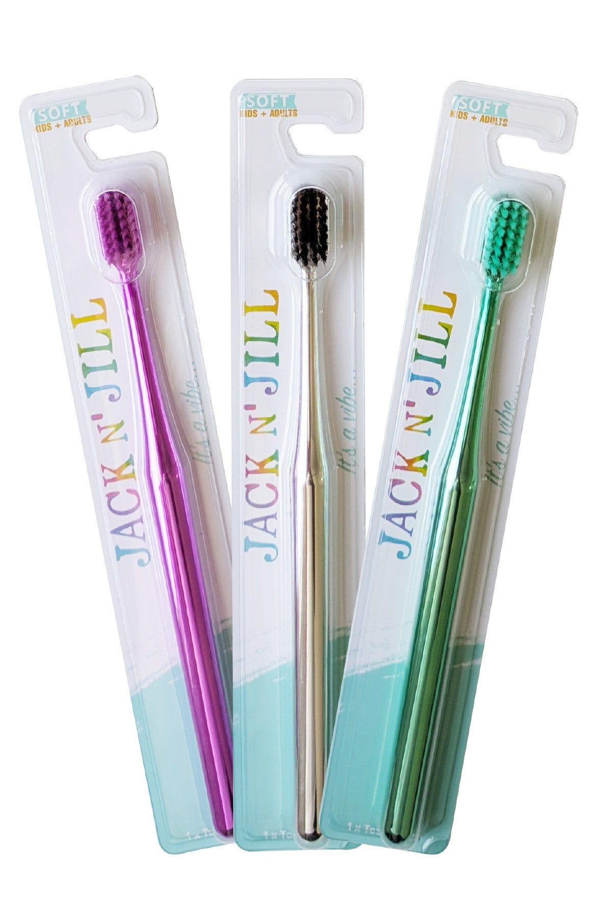 Jack N Jill Krom Diş Fırçası Purple - Yumuşak Tekli Paket
