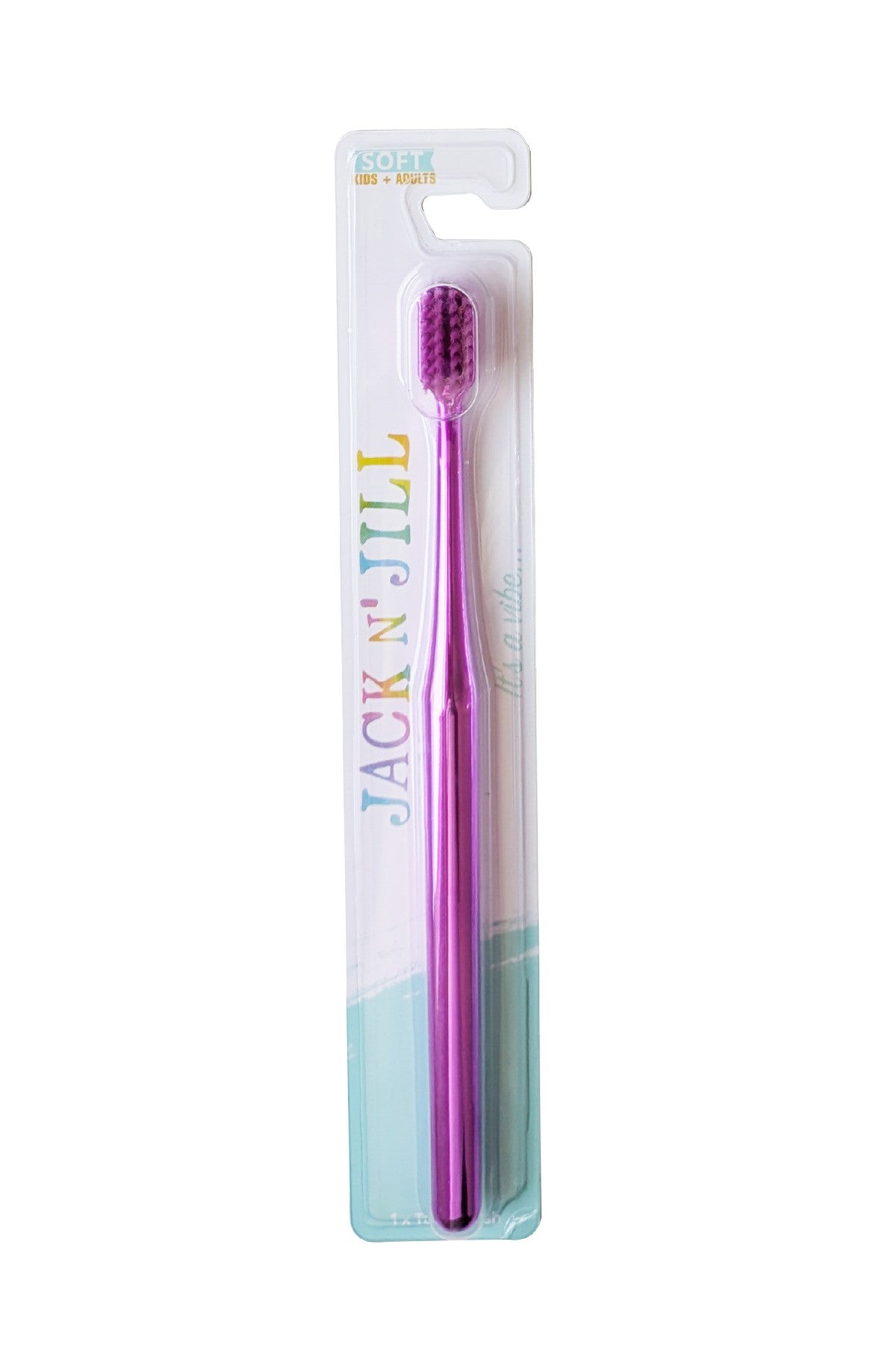 Jack N Jill Krom Diş Fırçası Purple - Yumuşak Tekli Paket
